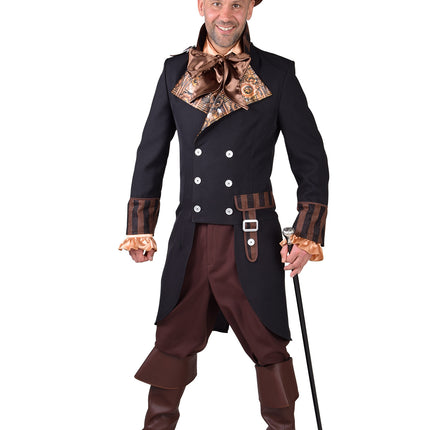 Feestbazaar Frackjas Steampunk man