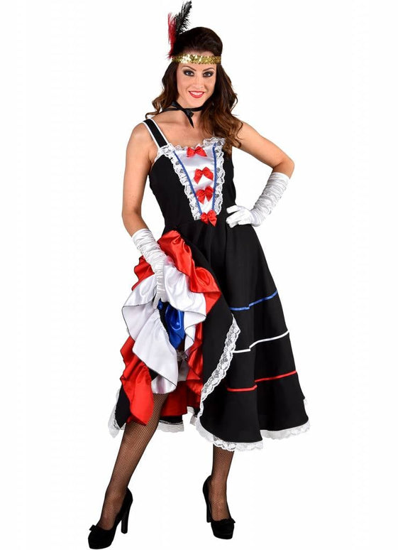 Feestbazaar Franse Can Can Jurk Vrouw