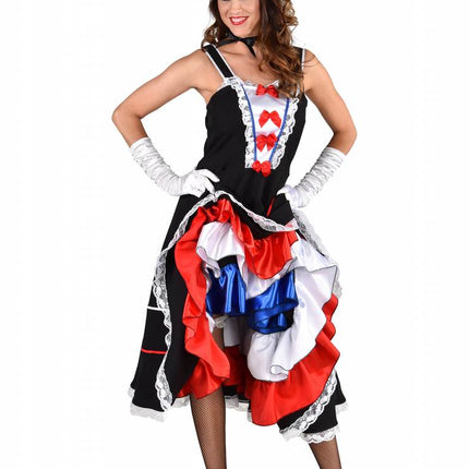 Feestbazaar Franse Can Can Jurk Vrouw