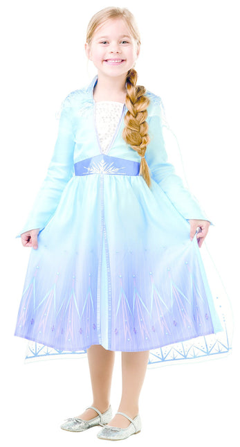 Feestbazaar Frozen II jurk Elsa Klassiek