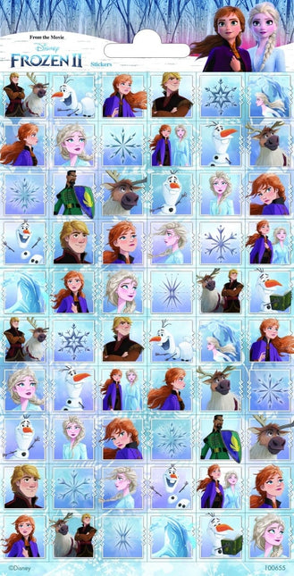 Feestbazaar Frozen II Stickervel