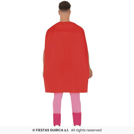 Feestbazaar Fuckman Superheld Pak Roze