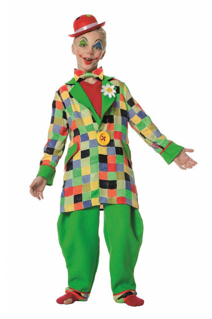 Feestbazaar Funky clown jongen kostuum