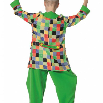 Feestbazaar Funky clown jongen kostuum