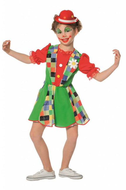 Feestbazaar Funky Clown meisjes kostuum
