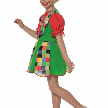 Feestbazaar Funky Clown meisjes kostuum