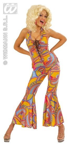 Feestbazaar Funky schoonheid seventees kostuum