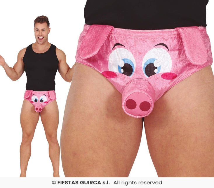 Feestbazaar Funny Foute Varkentje Onderbroek