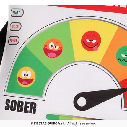 Feestbazaar Funny Politie Alcoholtester Kostuum