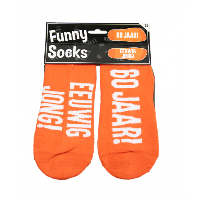 Feestbazaar Funny Sokken 60 Jaar