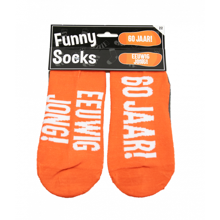 Feestbazaar Funny Sokken 60 Jaar
