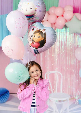 Feestbazaar Gabby’s Dollhouse Ballonnen Pastel Mix (27cm)