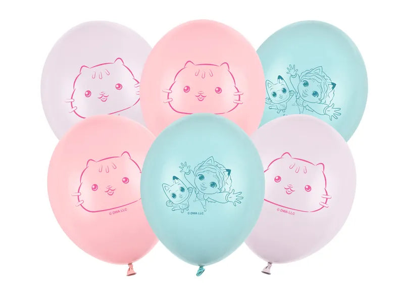 Feestbazaar Gabby’s Dollhouse Ballonnen Pastel Mix (27cm)