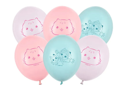 Feestbazaar Gabby’s Dollhouse Ballonnen Pastel Mix (27cm)