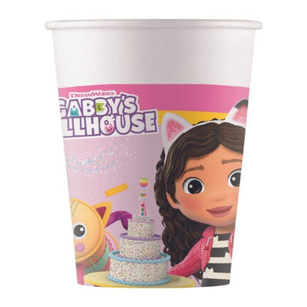 Feestbazaar Gabby's Dollhouse Bekers (8st)