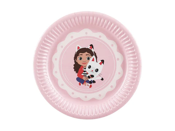 Feestbazaar Gabby's Dollhouse bordjes 18cm (6st)
