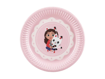 Feestbazaar Gabby's Dollhouse bordjes 18cm (6st)