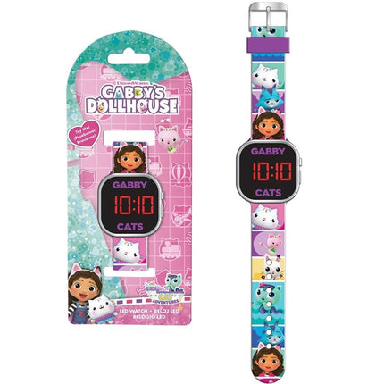 Feestbazaar Gabby's Dollhouse LED Horloge