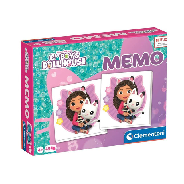 Feestbazaar Gabby's Dollhouse Memo Clementoni