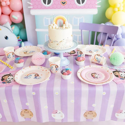 Feestbazaar Gabby'S Dollhouse Tafelkleed Paars 1,8m