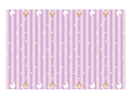 Feestbazaar Gabby'S Dollhouse Tafelkleed Paars 1,8m