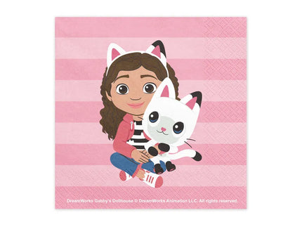 Feestbazaar Gabby's Poppenhuis Servetten (20st)