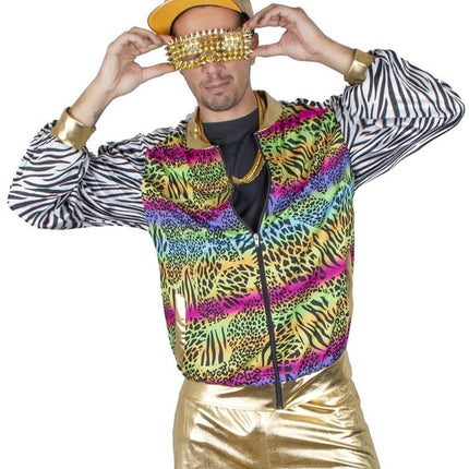 Feestbazaar Gangster Jungle Jas Heren