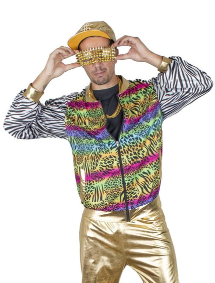 Feestbazaar Gangster Jungle Jas Heren
