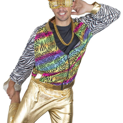 Feestbazaar Gangster Jungle Jas Heren