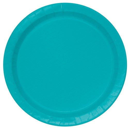 Feestbazaar Gebaksbordjes Teal 18cm (20st)