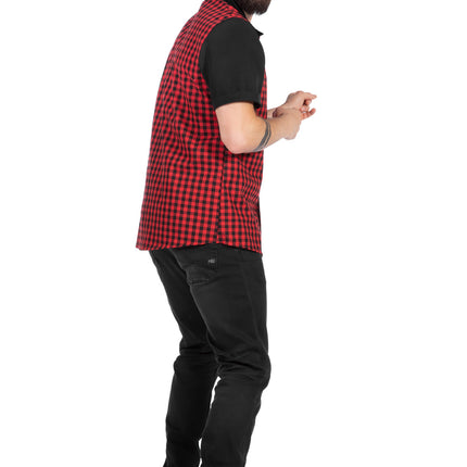 Feestbazaar Geblokte Rockabilly Blouse Bobby