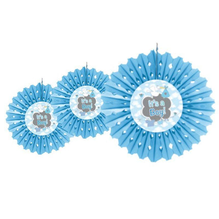 Feestbazaar Geboorte Jongen Honeycomb It's a Boy