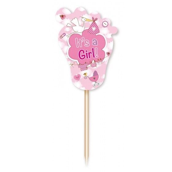 Feestbazaar Geboorte prikkers it's a girl