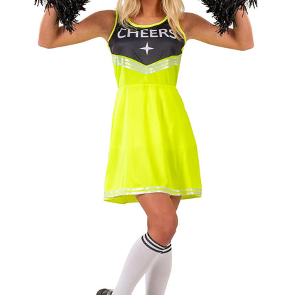 Feestbazaar Geel Cheerleader Jurkje Dames