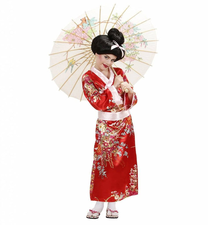 Feestbazaar Geisha Flower Kostuum Meisje