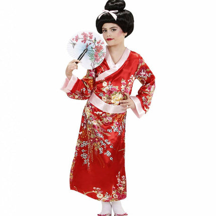 Feestbazaar Geisha Flower Kostuum Meisje