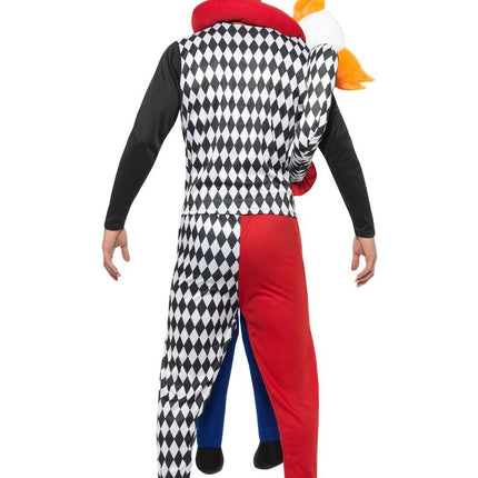 Feestbazaar Gekidnapt Door Clown Kostuum