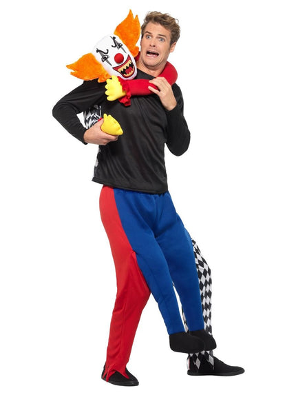 Feestbazaar Gekidnapt Door Clown Kostuum