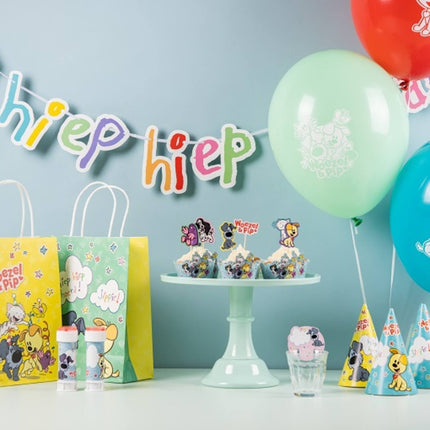 Feestbazaar Gekleurde Latex Ballonnen Woezel En Pip (6st)
