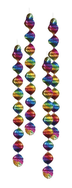 Feestbazaar Gekleurde spiralen rainbow