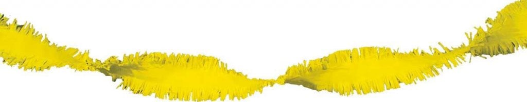 Lichtgroene crepe papier slinger 24 meter
