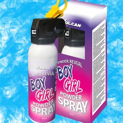 Feestbazaar Gender Reveal Poeder Spray Blauw