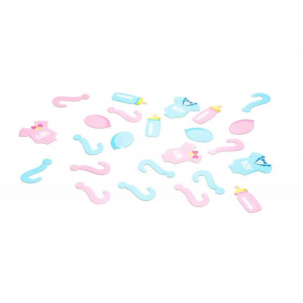 Feestbazaar Gender Reveal Tafelconfetti