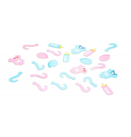 Feestbazaar Gender Reveal Tafelconfetti