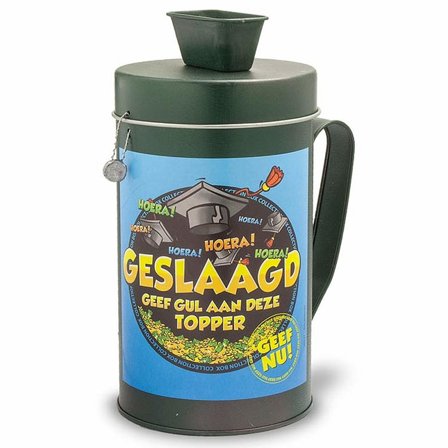 Feestbazaar Geslaagd Collectebus
