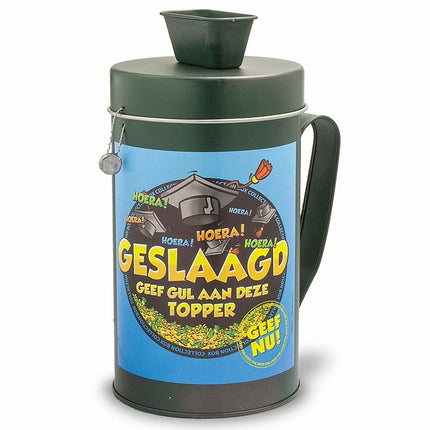 Feestbazaar Geslaagd Collectebus