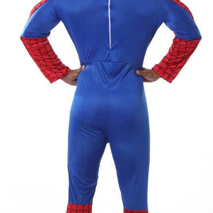 Feestbazaar Gespierde Spiderman Kostuum Man