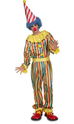 Feestbazaar Gestreept Clown Kostuum Herman