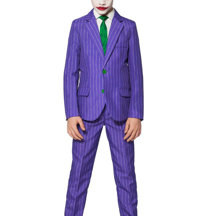Feestbazaar Gestreept Joker maatpak kind