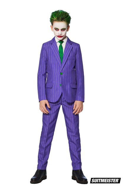 Feestbazaar Gestreept Joker maatpak kind